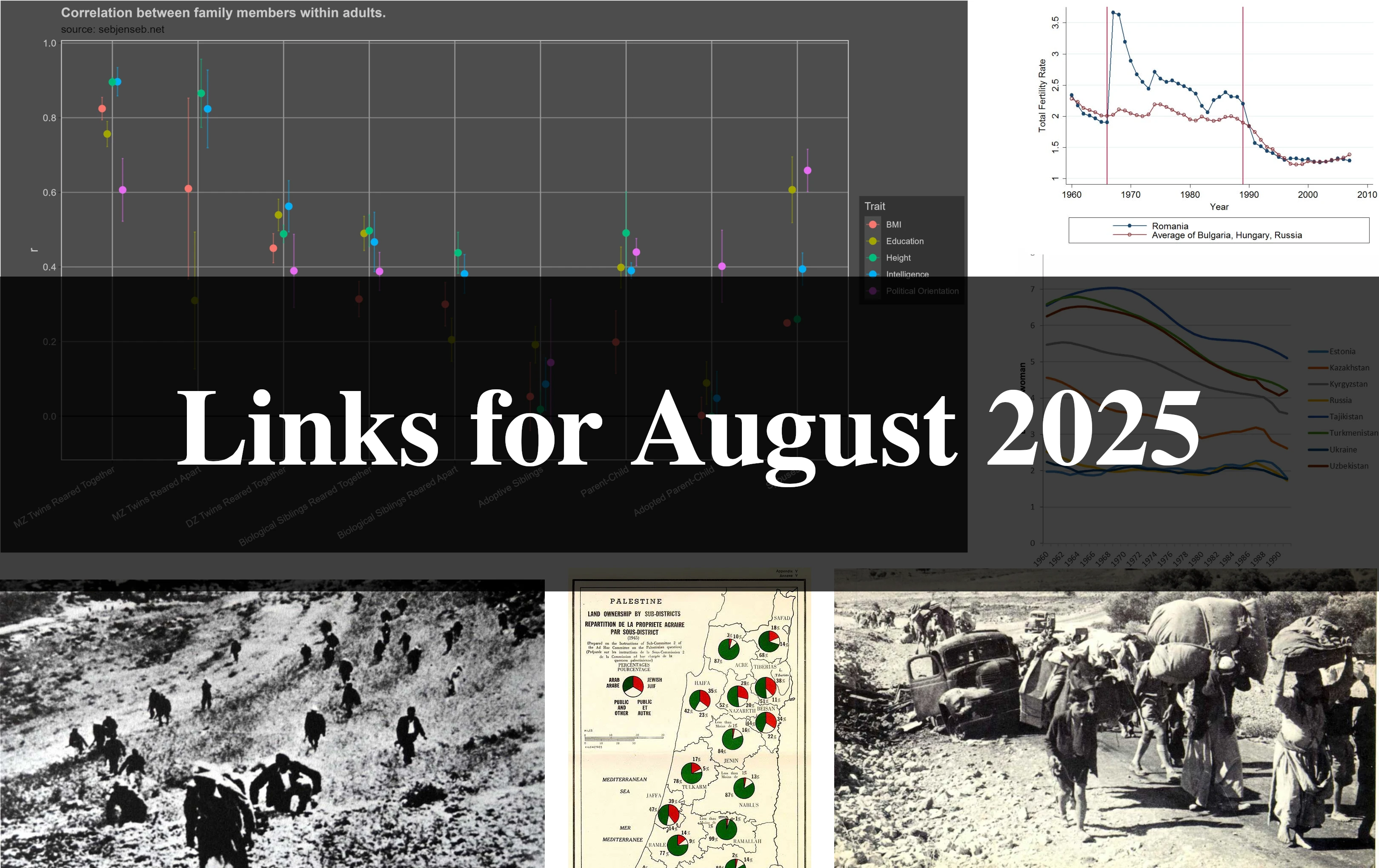Collage of notable images from the links in this post.
